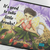 Laptop Sleeve 'It's good to take little breaks!' Design by Parade - Parade Handmade Co Mayo