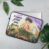 Laptop Sleeve 'It's good to take little breaks!' Design by Parade - Parade Handmade Ireland