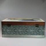 Lavender Floral, Handmade Wooden box, By Kira Szentivanyi - Parade Handmade