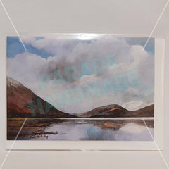 'Leenane', Art Card and Envelope, By Nuala Brett-King