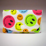 Little Coin Purse With Happy Faces, By JaDa Crafts Ireland - Parade Handmade