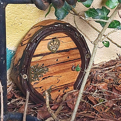 Lucky Horseshoe Fairy Door - By Liffey Forge
