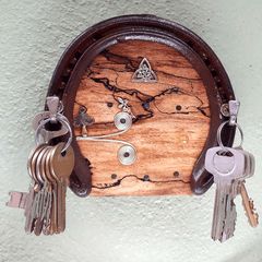 Lucky Horseshoe Fairy Door Key Rack - Liffey Forge - Parade Handmade