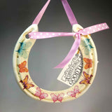 Lucky Horseshoe with Butterflies by Liffey Forge - Parade Handmade