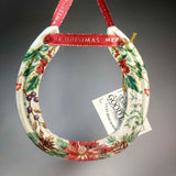 Lucky Horseshoe with Seasonal Christmas Design by Liffey Forge - Parade Handmade