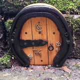 Magical, handmade, horseshoe, Fairy Door, By Liffey Forge - Parade Handmade Co Mayo