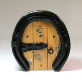 Magical, handmade, horseshoe, Fairy Door, By Liffey Forge - Parade Handmade