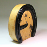 Magical, handmade, horseshoe, Fairy Door, by Liffey Forge - Parade Handmade