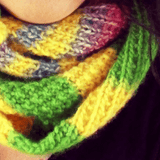 Multi-Coloured Scarf, By Shoreline, Simple Luxuries Delicately Made - Parade Handmade Co Mayo