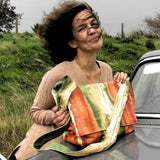 Newspaper News Boy Style Bag, by Shoreline - Parade Handmade Ireland