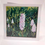 Orchid Art Card, By Nuala Brett-King - Parade Handmade Ireland