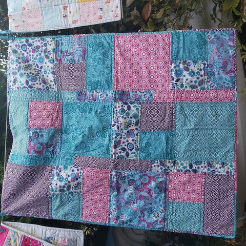 Patchwork Baby Quilt, By Bernadette Walsh - Parade Handmade