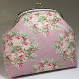 Pink Floral Vintage Style Handbag, By Kira Szentivanyi - Parade Handmade