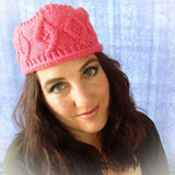 Pink Pill Box Style Wooly Hat, By Jo's Knits - Parade Handmade