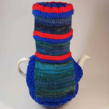Pot Sock Tea Cosy in Blue, By Shoreline - Parade Handmade
