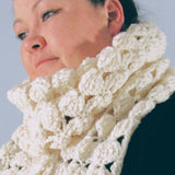 Pretty Crocheted Scarf, By Shoreline - Parade Handmade
