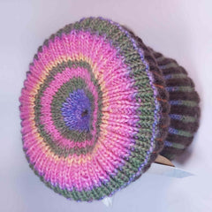 Quirky Handmade Tea Cosy, Multi-coloured Stripe, By Shoreline