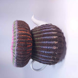 Quirky Handmade Tea Cosy, Multi-coloured Stripe, By Shoreline - Parade Handmade Newport, Co. Mayo