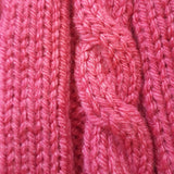 Smart Pink Peaked Wool Hat, By Jo''s Knits - Parade Handmade