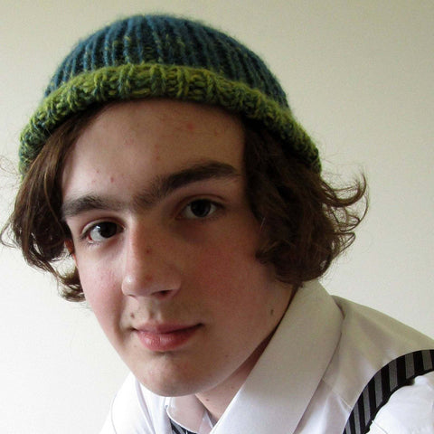 RA7 Beanie Hat For Guys, By Rose Coen - Parade Handmade