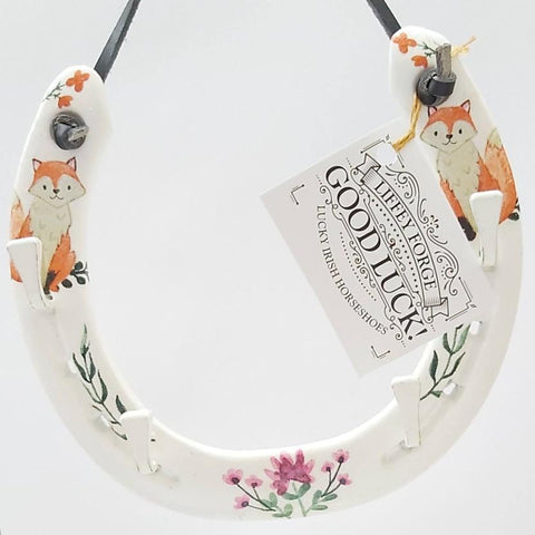 Recycled Fox Themed Horseshoe, by Liffey Forge - Parade Handmade