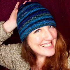 Reversable Teal Blue Hat by Shoreline