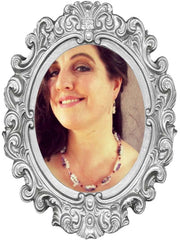 Romantic Cluster Gemstone Necklace, By Lapanda Designs