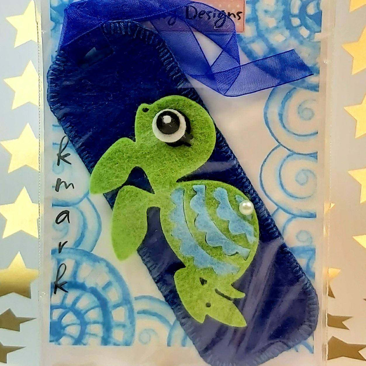 Sea Turtle Bookmark, By Ditsy Designs – Parade Handmade