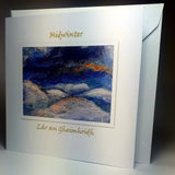 Seasonal Bilingual Mid-Winter Art Card, By Jane Dunn - Parade Handmade