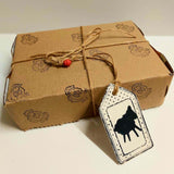 Sheep Bookmark 4 Piece Gift Set - recycled box inside out -  by Ditsy Designs - Parade Handmade
