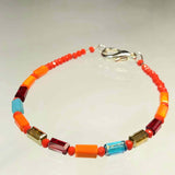 Slim Mixed Crystal Bracelet by Lapanda Designs - Parade Handmade