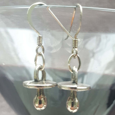Soother Charm Earrings, By Lapanda Designs - Parade Handmade