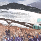 'Spring Crocuses', Original Framed Artwork, By Noreen Sadler - Parade Handmade Co. Mayo