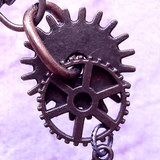 Steampunk Bag Charm Little Bird, By Lapanda Designs - Parade Handmade Co. Mayo