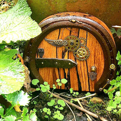 Steampunk Horseshoe Fairy Door By Liffey Forge