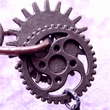 Steampunk Owl Bag Charm, By Lapanda Designs - Parade Handmade Ireland