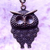 Steampunk Owl Bag Charm, By Lapanda Designs - Parade Handmade Co. Mayo