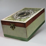 Storage Box, Vintage Cameo Theme, By Kira Szentivanyi - Parade Handmade