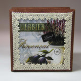 Storage Box, Vintage French Herb Theme, By Kira Szentivanyi - Parade Handmade