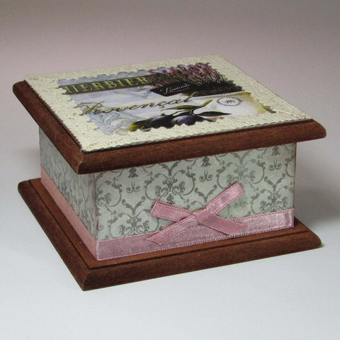 Storage Box, Vintage French Herb Theme, By Kira Szentivanyi - Parade Handmade