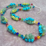 Summer Gemstone Necklace, By Lapanda Designs - Parade Handmade