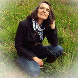 Summer Scarf. Button Fastener. Floral, By JaDa Crafts Ireland - Parade Handmade