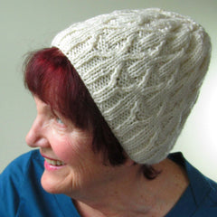 Sumptuous Aran Wooly Hat, ByJo's Knits