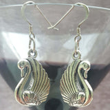 Swan Charm Earrings, By Lapanda Designs - Parade Handmade