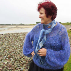 'The Shallows', Felt Boho Neck Piece, By Parade