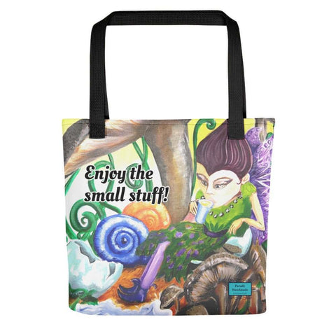 Tote bag - Enjoy The Small Stuff! By Parade - Parade Handmade West Of Ireland
