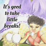 Tote bag - It's Good To Take Little Breaks! By Parade -Parade Handmade Co Mayo West Of Ireland