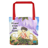 Tote bag - It's Good To Take Little Breaks! By Parade -Parade Handmade Ireland