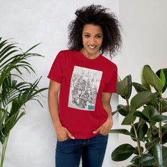 Unisex T-Shirt - Cafe Rendezvous - Art and Design By Parade