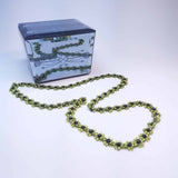 Vintage Style Necklace Beaded in Lime and Black, by Lapanda Designs - Parade Handmade Ireland